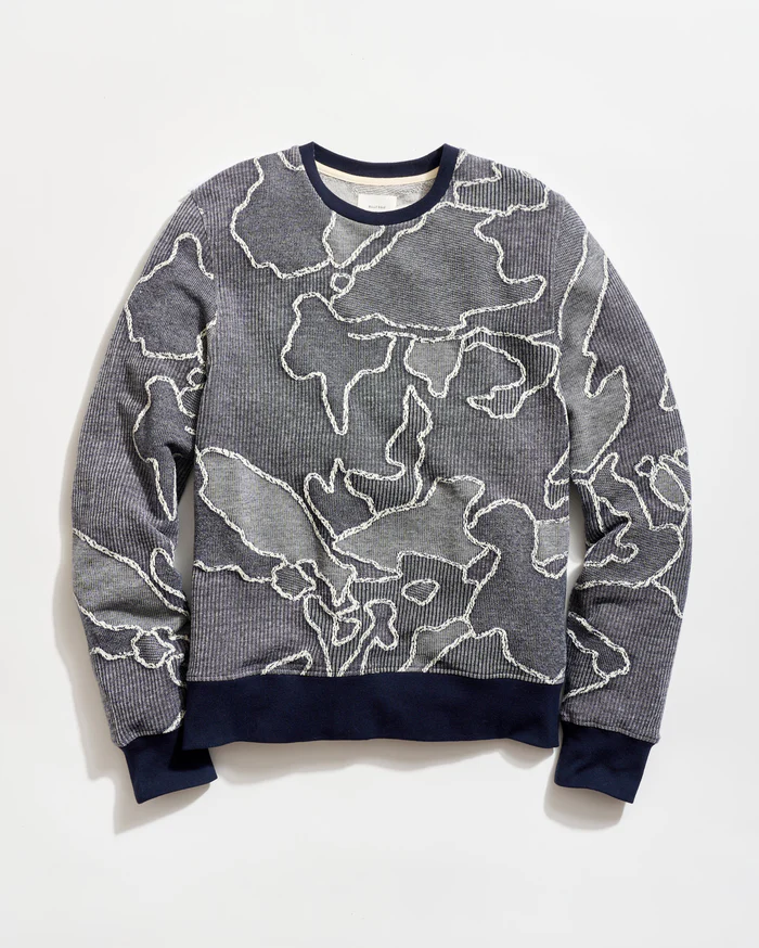 Numajiri Camellia Patchwork Crew