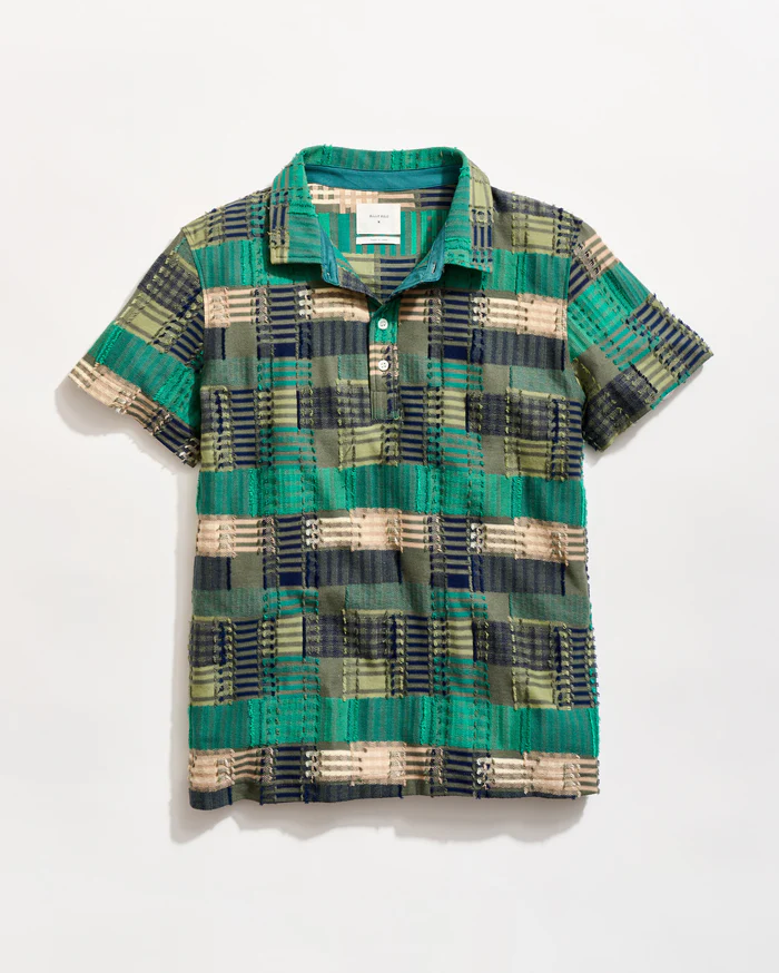 Numajiri Box Jacquard Polo