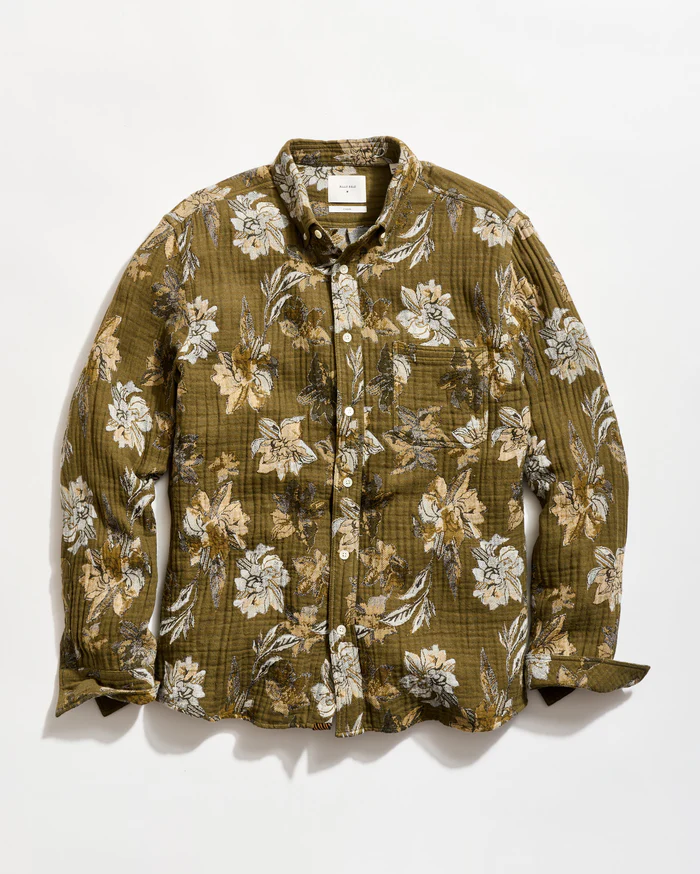 Peony Jacquard Tuscumbia Shirt Button Down